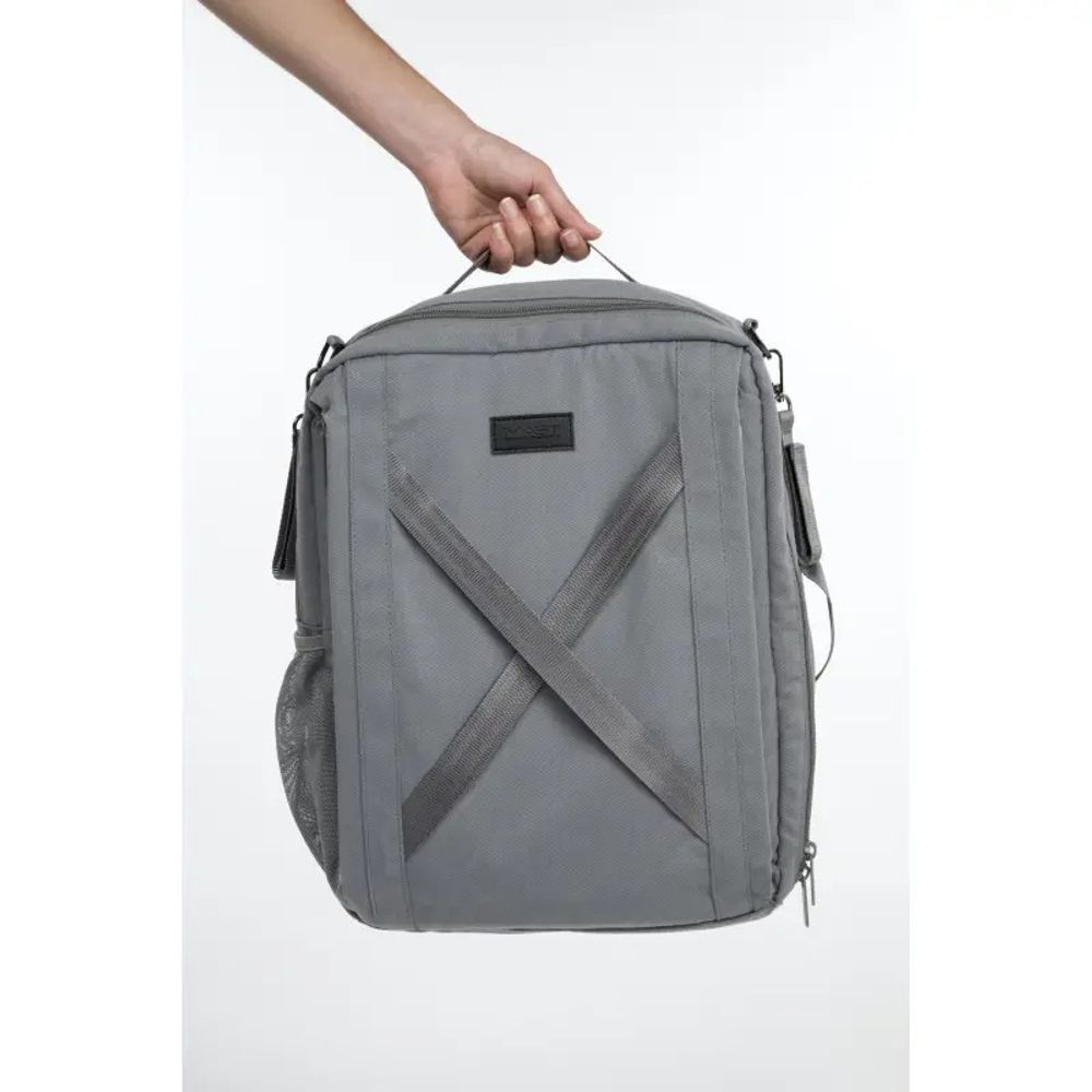 MAST Torba za roditelje Cross X, Siva slika 4