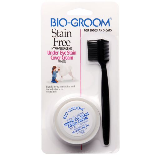 Bio-Groom STAIN-FREE, krema protiv mrlja oko očiju za mačke i pse 21 ml slika 1