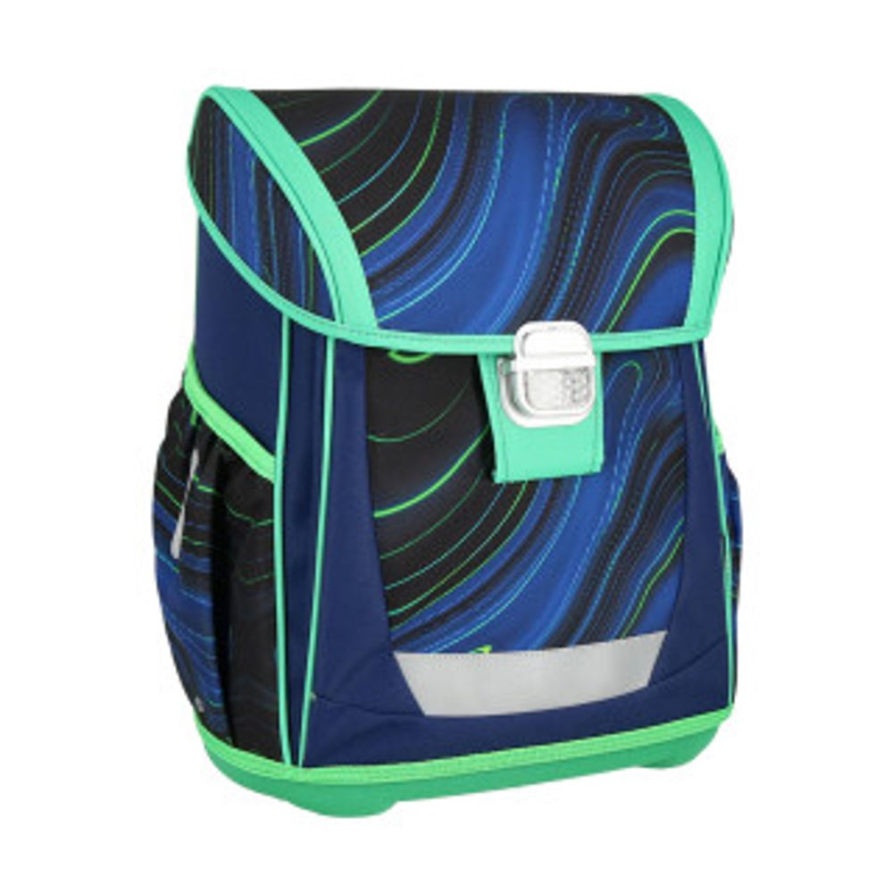 Spirit školski set "BLUE STRIPES" (anatomski ruksak + puna pernica + prazna pernica + vreća za patike) slika 6