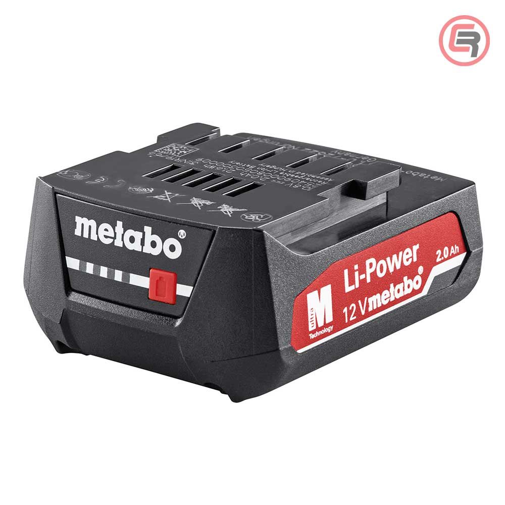 Metabo Baterija 12 V / 2,0 Ah Li-Ion / Li-Power – 625406000 slika 1