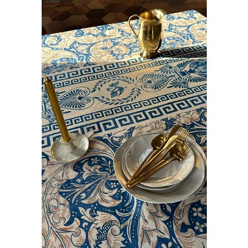 Blue Ethnic 135 x 200 Blue
White Tablecloth slika 3