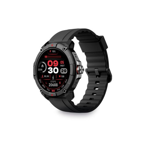 KSIX, smartwatch Compass, GPS, 1.38” zaslon, 7 dana aut., glasovni asistent,crni slika 7