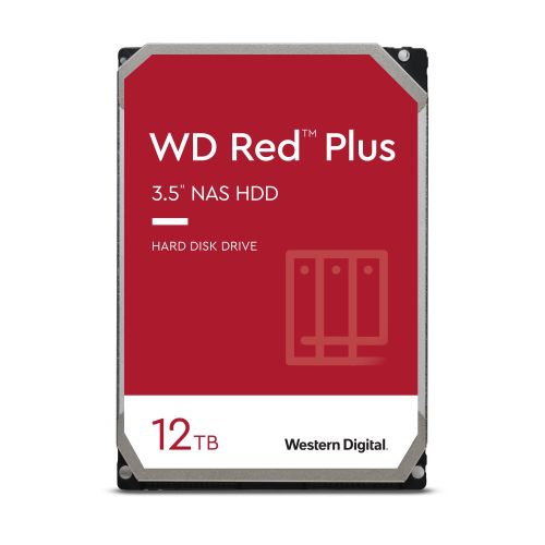 WD RED PLUS 12TB SATA3 3.5" Hard Disk za NAS slika 1