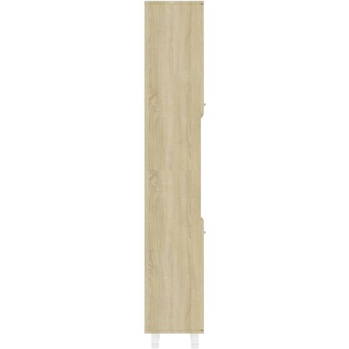 Kupaonski ormarić boja hrasta sonome 30 x 30 x 179 cm iverica slika 33