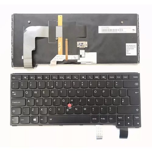 Tastatura za laptop Lenovo ThinkPad Yoga 14 (20DM,20DN) 00HW829 00HW792 sa gumbom i backlightom slika 1