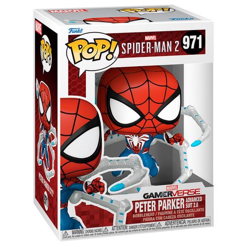 POP figure Marvel Spiderman 2 Peter Parker Advanced Suit 2.0 slika 1