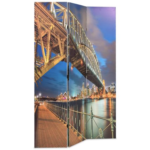 Sklopiva sobna pregrada 120 x 170 cm sydneyski lučki most slika 25