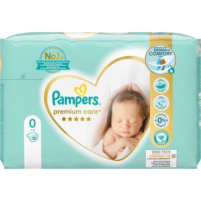 Pampersova najbolja udobnost i zaštita za osjetljivu bebinu kožu. Dulji kontakt s mokraćom i rijetkom stolicom može utjecati na osjetljivu bebinu kožu što bebi može biti neugodno i uznemiriti je.



Pelene za novorodženčad, veličina 0 za bebe manje od 3 kg. pakiranje sadrži 30 komada