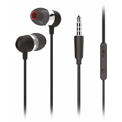 Forcell Premium Sound U3 slušalice 3,5 mm mini jack crne slika 2