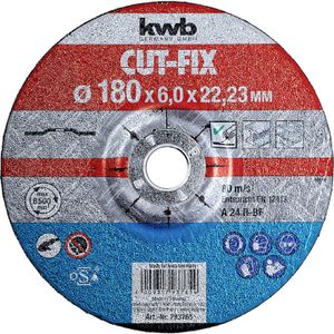 KWB brusna ploča za metal 178 x 6 mm