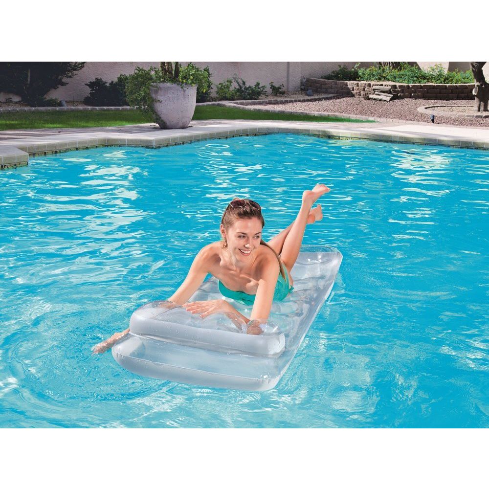 Bestway madrac za plažu na napuhavanje 188x71 cm srebrni 43024 slika 3