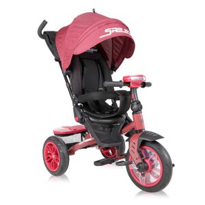 Lorelli Tricikl sa rotirajućim sjedištem Speedy 360°, Red/Black