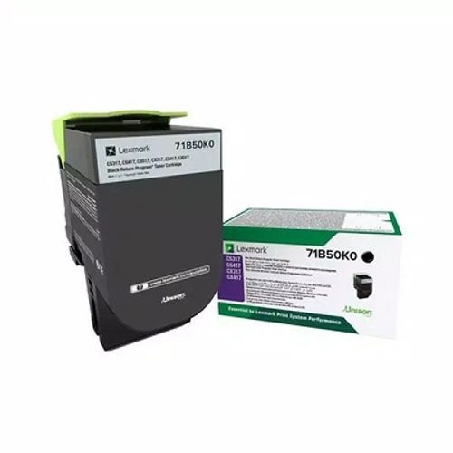 Lexmark toner black 3K 71B50K0  slika 1