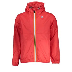 K-WAY RED MEN'S SPORTS JACKET