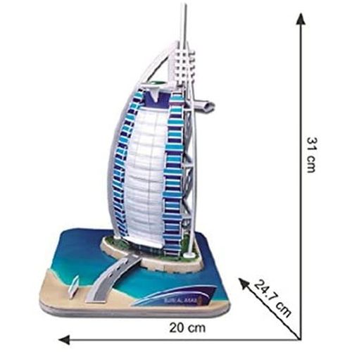 Cubicfun 3D puzle Burj Al Arab slika 2