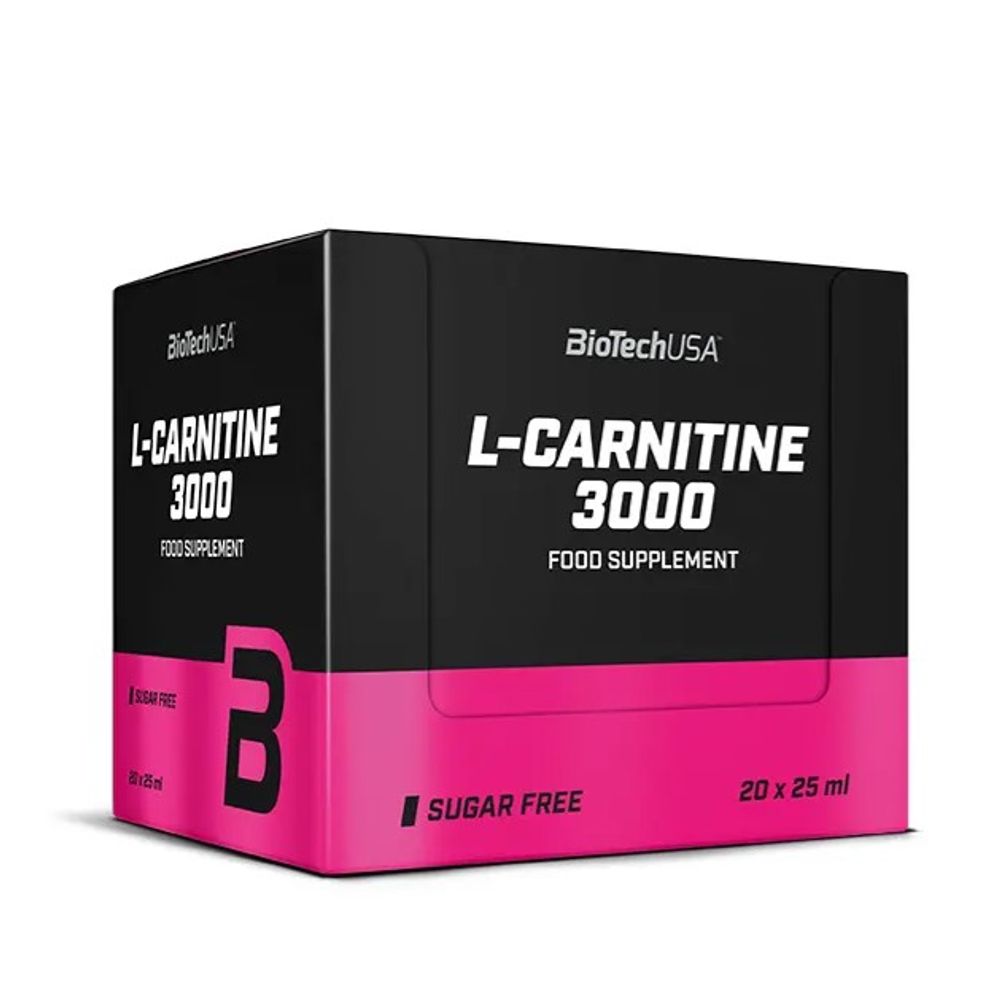 BioTechUSA L-Carnitine 3000 Ampule 25ml, 20kom slika 1