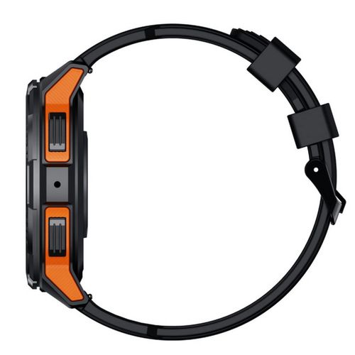 Oukitel BT10 Smart Watch Sport Rugged 410mAh/Heart rate/SpO2/Accelerometer/crno-narandzasti slika 4