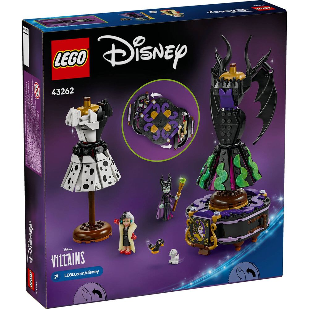 LEGO 43262 Haljina Maleficenta i Cruella De Vil slika 10