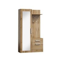 Set za hodnik P-004 - lamelirana ploča - hrast votam