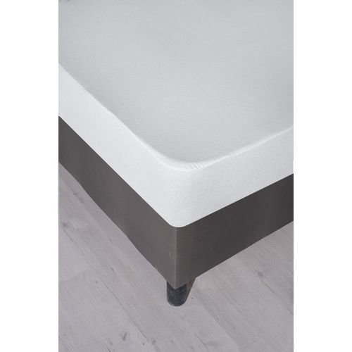 Alez Fitted Pol (160 x 200) White Double Bed Protector slika 3