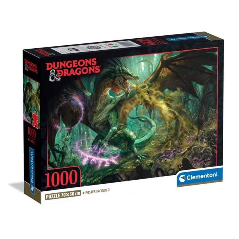 Clementoni CL39961 Puzzle Dungeons & Dragons 1000kom slika 1