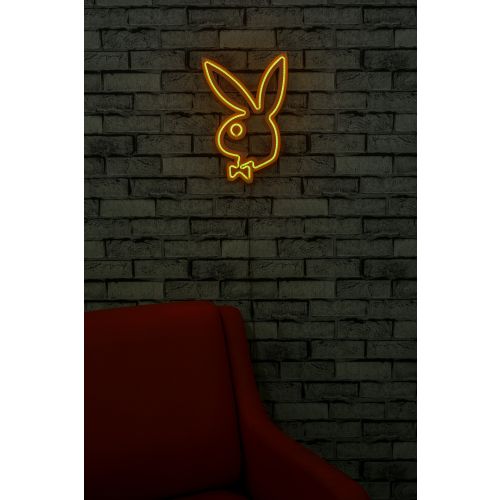 Wallity Ukrasna plastična LED rasvjeta, Playboy - Yellow slika 2