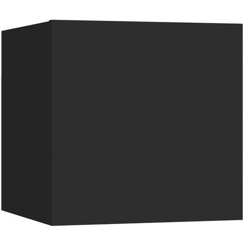 5-dijelni set TV ormarića od iverice crni slika 11
