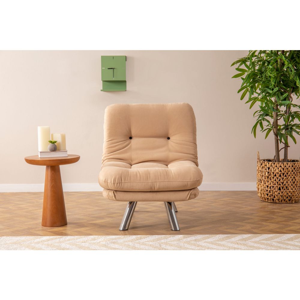 Misa Small Solo - Krevet-sofa u krem boji za jednu osobu slika 2