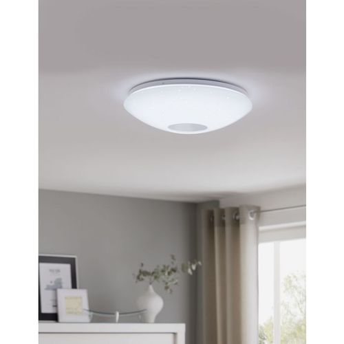 Eglo Voltago2 plafonjera/1,  led, 30w, 3500lm, prečnik 600, sa daljinskim 2700k-5000k, bela  slika 2