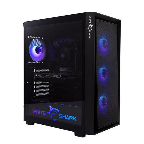 WS GCC 2401 WARHEAD - 3 Black, 4 Fans PC CASE slika 1