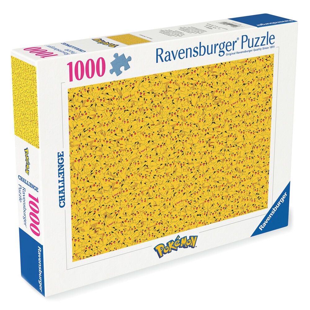 Puzzle Pikachu Pokemon 1000 kom slika 1