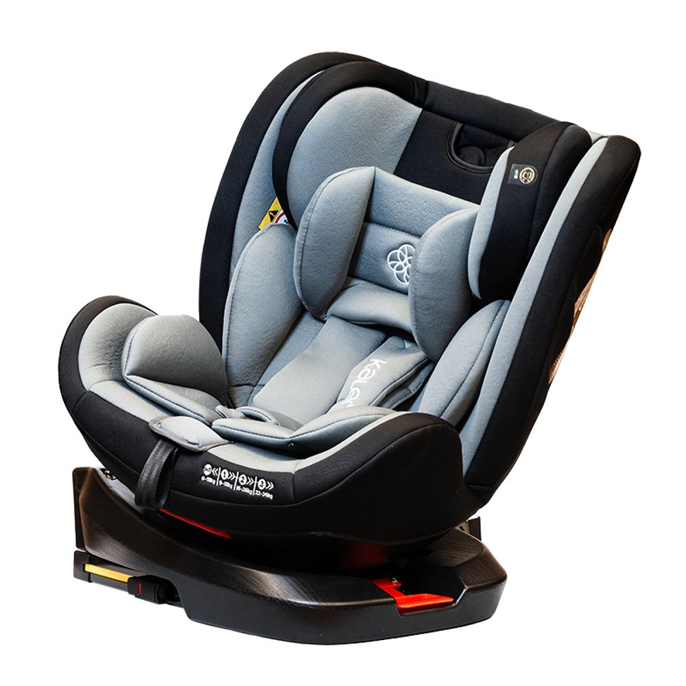 KALEI Rotirajuća autosjedalica NEXT 360 FX 0-36kg Isofix HXW-XZ166, Black/Grey slika 3