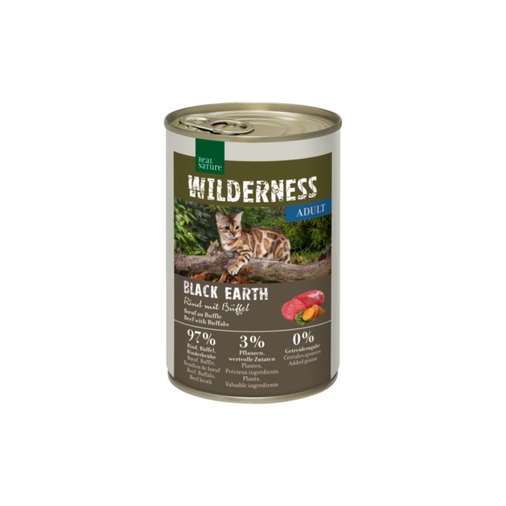 Real Nature Cat Adult govedina i bizon 400 g slika 1