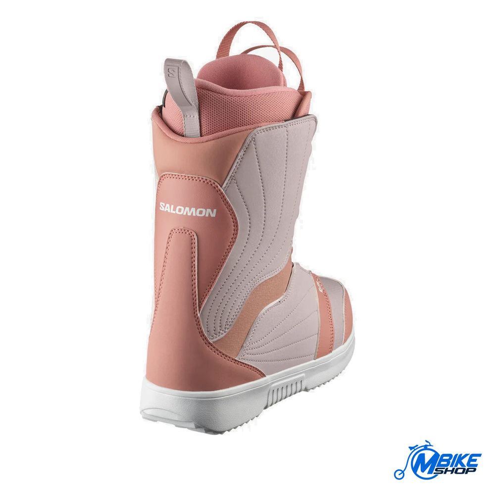 Salomon Ženske čizme za snowboard Pearl Boa, Ash Rose/Liliac Ash/White slika 2