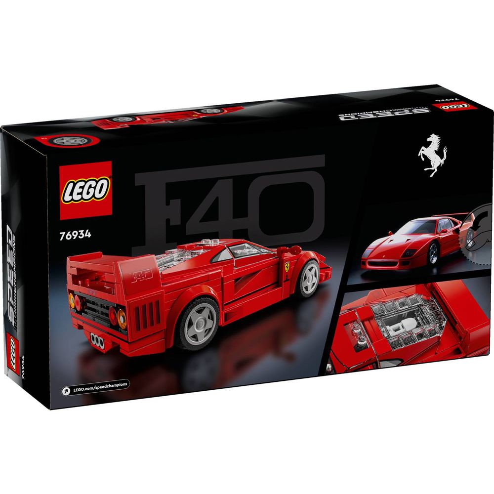 LEGO 76934 Ferrari F40 Supercar slika 11