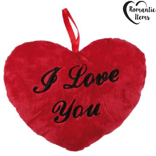 Jastučić Crveno Srce I Love You 26cm slika 1