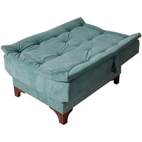 Kelebek-TKM03 0400 Pistachio Green Sofa-Bed Set slika 11