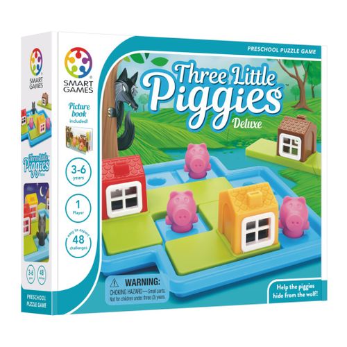 SmartGames Logička igra Three Little Piggies Deluxe - 1221 slika 1