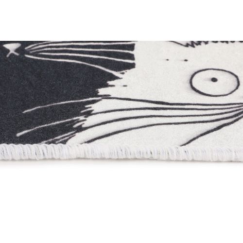 White Cats DJT Multicolor Bathmat slika 7