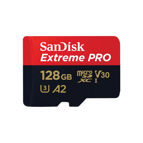 Memorijska kartica SanDisk Extreme Pro microSDXC 128GB +Adapter, SDSQXCD-128G-GN6MA slika 1