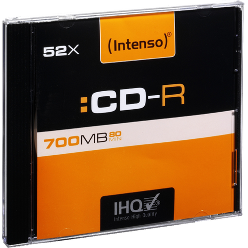 (Intenso) CD-R 700MB (80 min.) pak. 10 komada Slim Case - CD-R700MB/10Slim slika 2