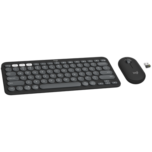 LOGITECH Pebble 2 Bluetooth Keyboard Combo - TONAL GRAPHITE - US INT'L slika 1