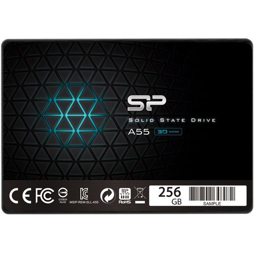 Silicon Power 256GB 2.5" SATA III Ace A55 (SP256GBSS3A55S25) SSD disk slika 1