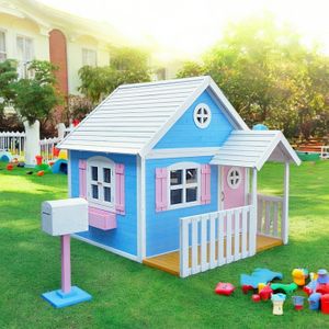 Kinder Home Drvena dječija kućica 194x229x210cm