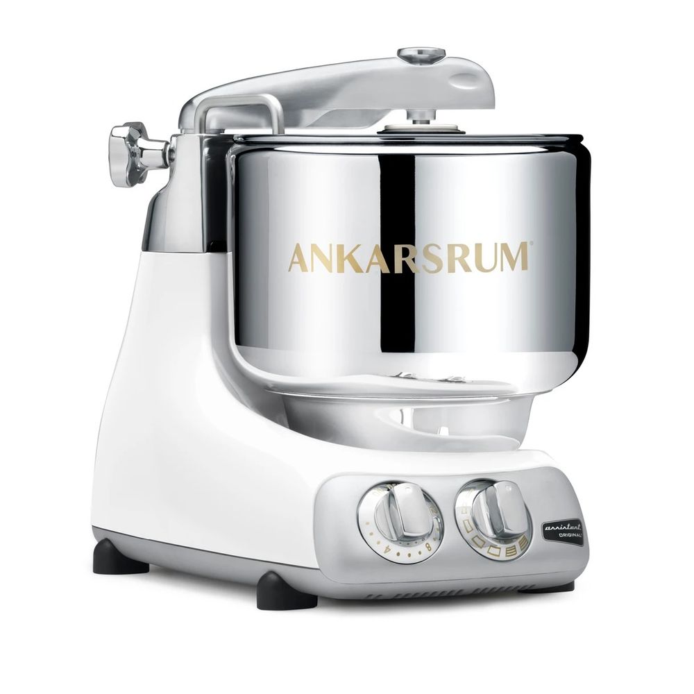 Ankarsrum Mikser sa posudom - Kuhinjski robot Assistent Original AKM 6230, Bijeli slika 1