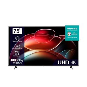 Televizor Hisense H75A6K Smart LED, 4K UHD, 75"(190cm), DVB T/C/T2/S2