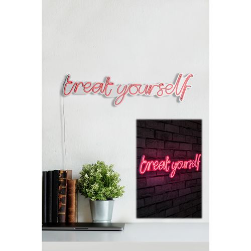 Wallity Ukrasna plastična LED rasvjeta, Treat Yourself - Pink slika 2