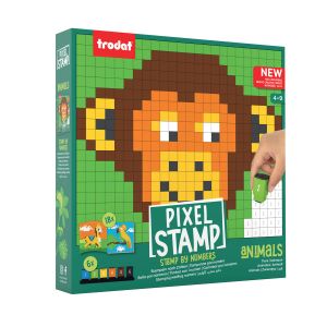 Trodat Pixel Stamp, edukativna igra sa pečatima, životinje