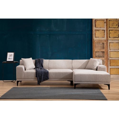 Atelier Del Sofa Kutna garnitura, Bijela, Petra R Corner - White slika 1