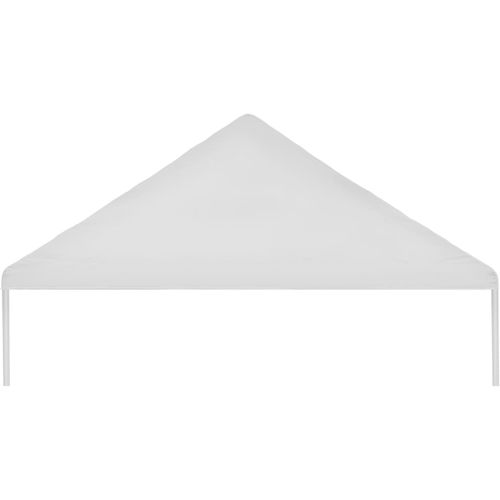 Krov za šator za zabave 5 x 10 m bijeli slika 6